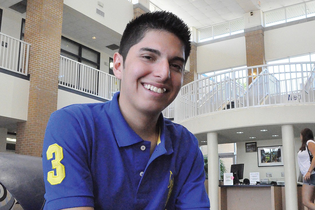 Leonardo Leal-Geurrero will visit Harvard this weekend. "Even when I didnÃ¢â‚¬â„¢t have a house to live (in) or have a home, education was where I got my strength from," Leonardo says. "It was my motivator."