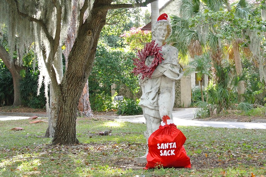 This statue makes its home near the intersection of Osprey Avenue and Orange Avenue.