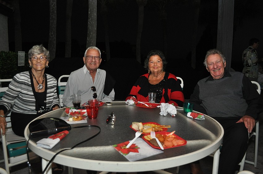 Sonja and John Ellis, Goldie and Tuki Nanos