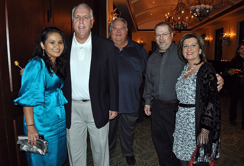 Hartini Sukim, David Mitchell, Bob Mitchell, Charles McPherson and Sofi Hanna enjoyed spending the evening socializing.