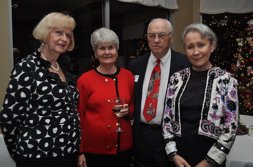 Lise Cooley, Pat and Dick Stusek and Zenobia Davis