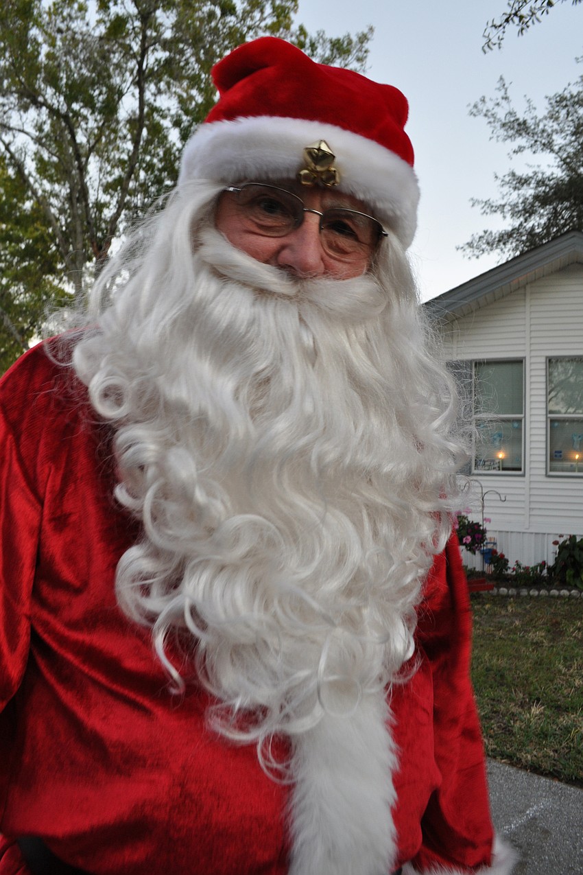 Wilbur Dunn played Santa Claus.