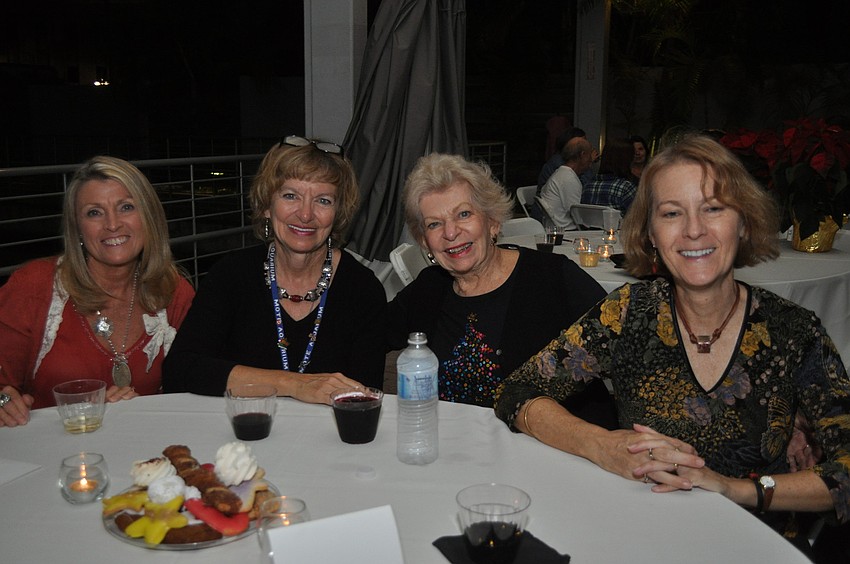 Cathy Aldrich, Mary Brugger, Connie McManus and Sue Hargis Spigel