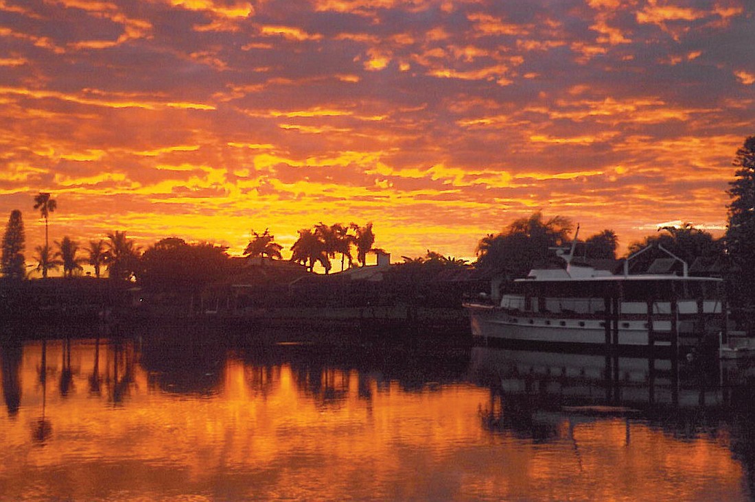 Barbara Thurston submitted this sunrise photo, taken at Emerald Harbour on Longboat Key.