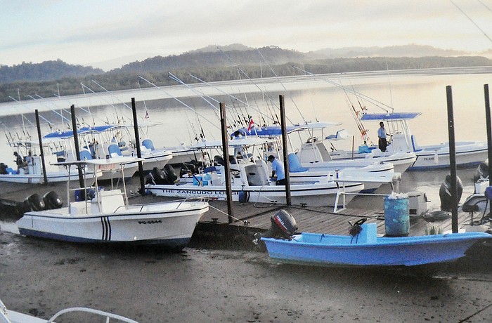 Each morning, the Lakewood Ranch anglers climbed aboard these boats with hopes of catching the big one. Courtesy photo.