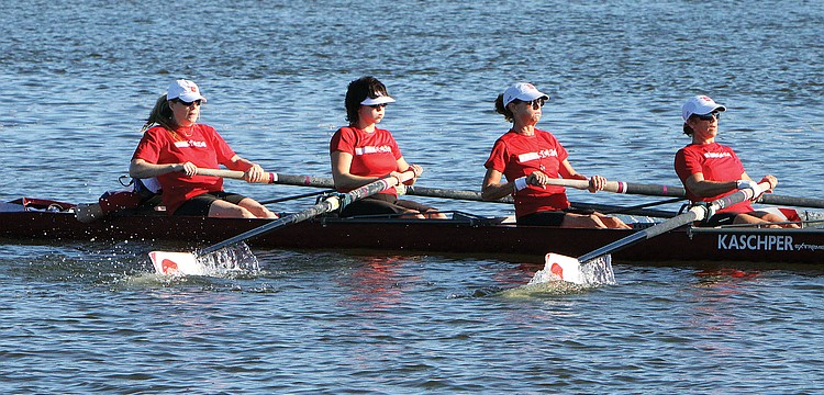 Sarasota Countyâ€™s Womenâ€™s Masters 4x team finished second in the Sarasota 5000 Regatta in October.