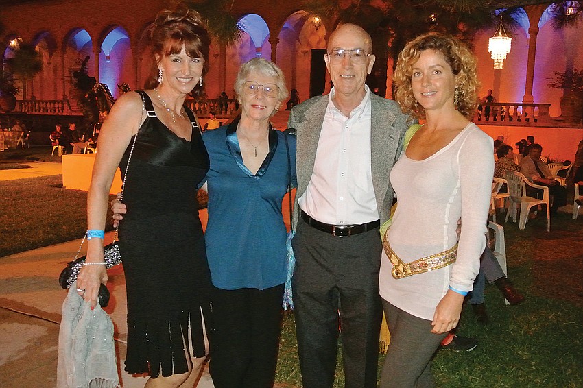 Janice Behling with Carol and Kevin Sontheimer and Leigh Ellen Sontheimer