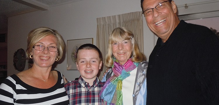 Andrea Moriarty, Luke Moriarty, Kip O'Neill and Terry Petesch