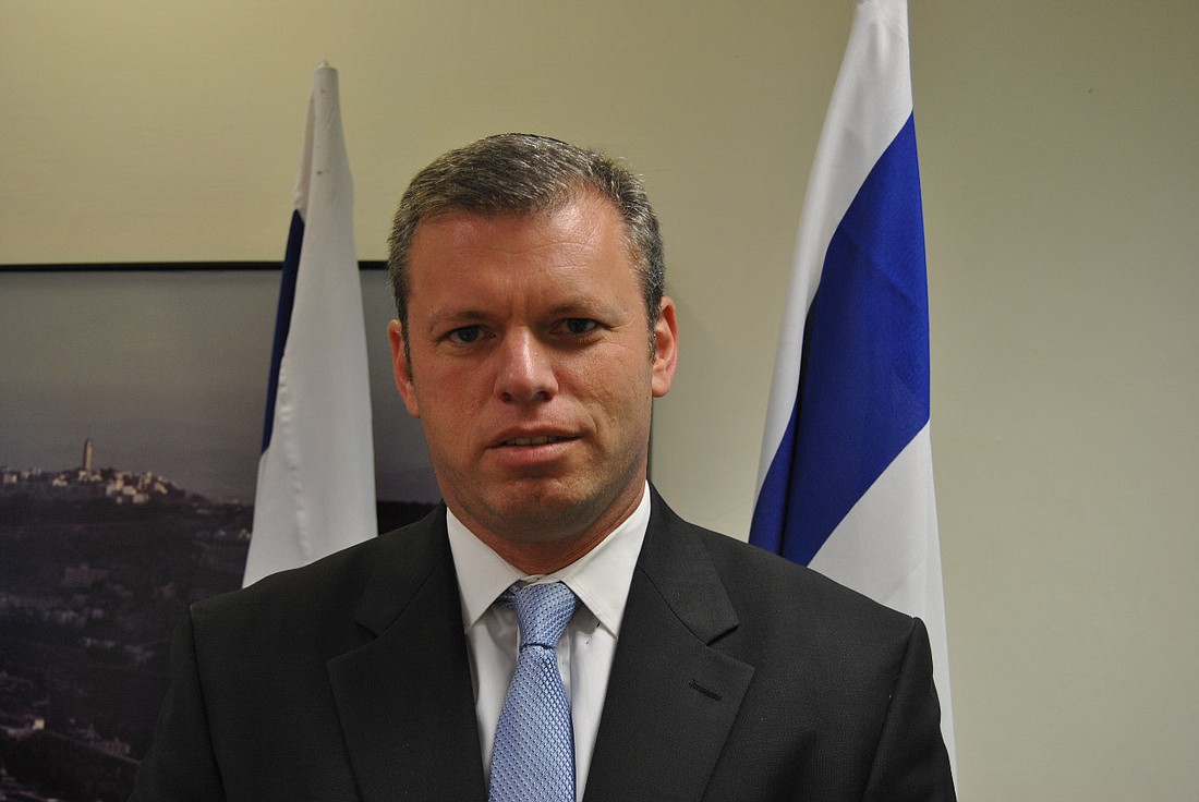 Eli Groner was appointed as IsraelÃ¢â‚¬â„¢s minister of economic affairs to the United States in August.