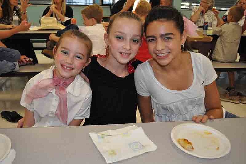 Amber Parsons brought her sister, Sierra, and friend, Kylie Birch.