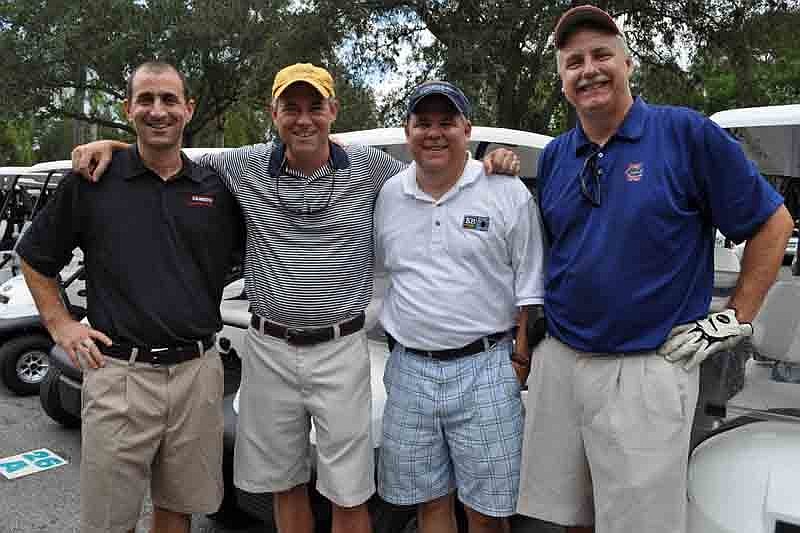 Darren Saltzberg, Dave Langhout, Jim McCarthy and Dave Kemper