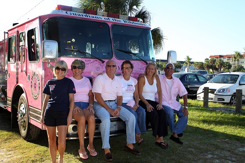 Shellie Matosky, Linda Welch, David and Elyse Black and Carol and Bob Hayslip