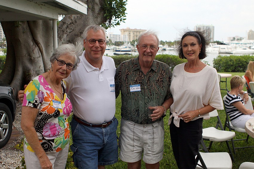 Margaret Ward, David Caplan, Ron Ward and Claudia Porter