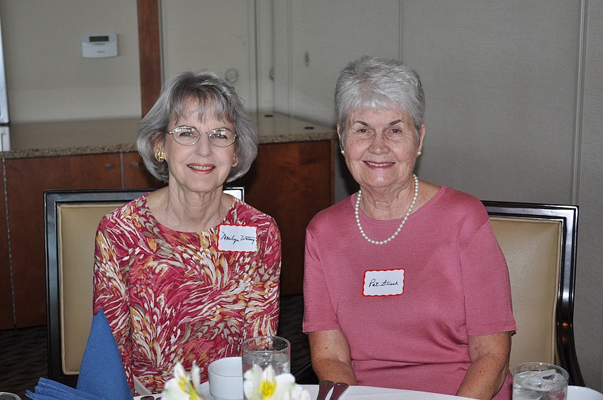 Marilyn Watsey and Pat Stusek