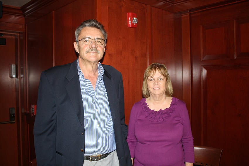 Rob Wilson with Palm Avenue Fine Art and Helen Daruszka with Arcade Printing