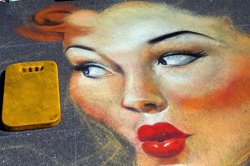 A partially done piece called 