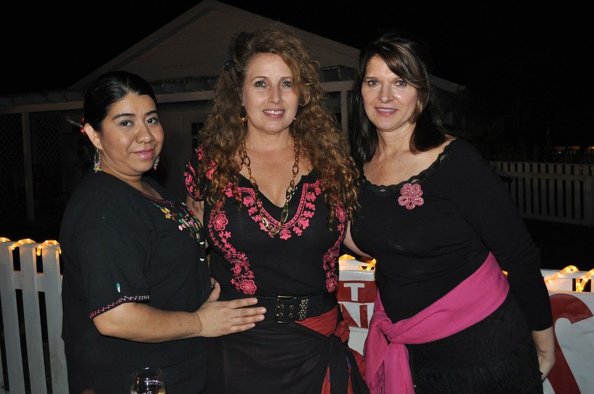 Maria Valenciana, Cheryl Woodruff and Susan Negroski
