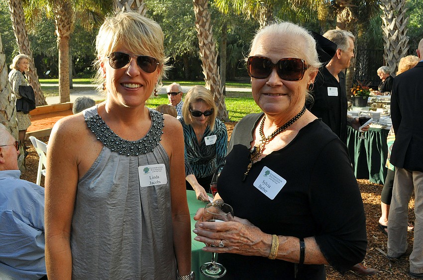Linda Jacobs and Sylvia Barber