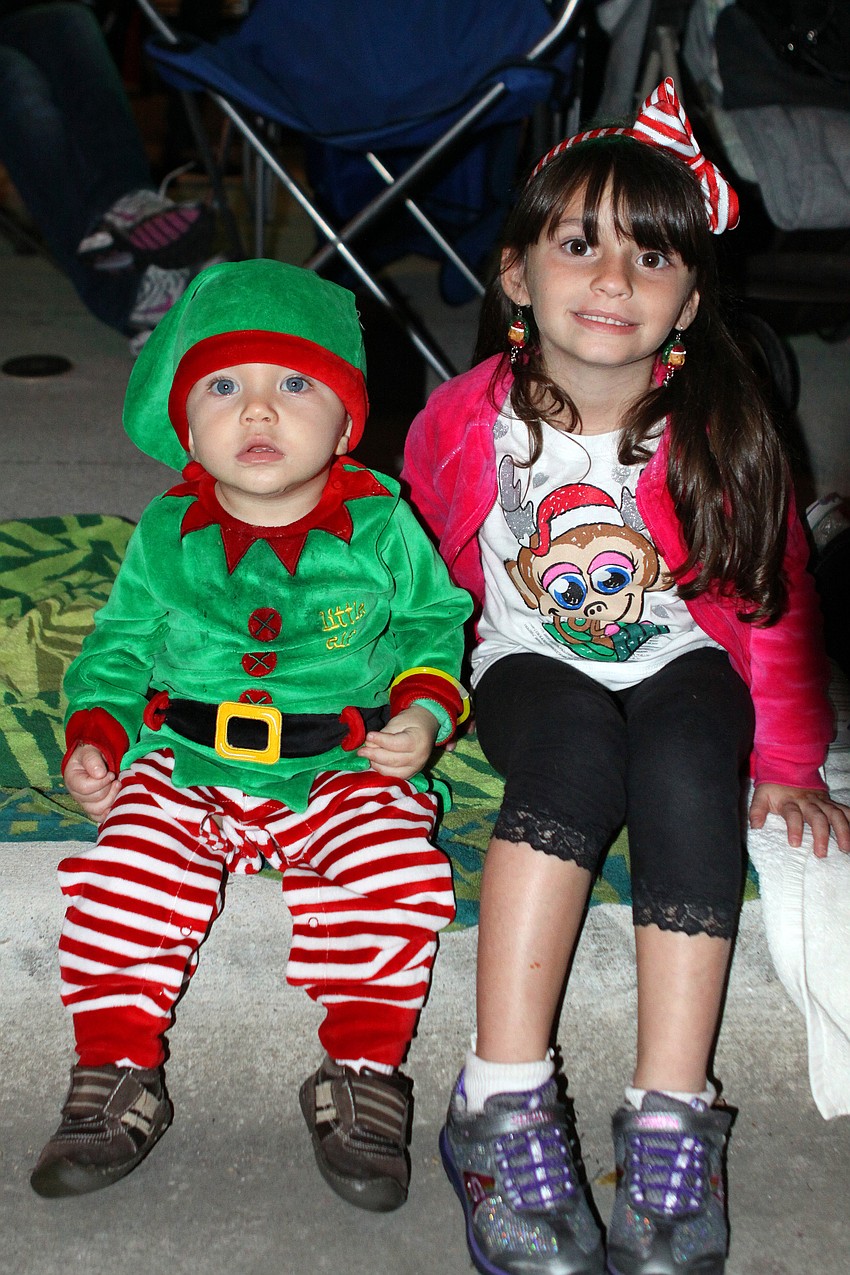 Gavin Ross, 13 mos., and Zana Anderson, 4