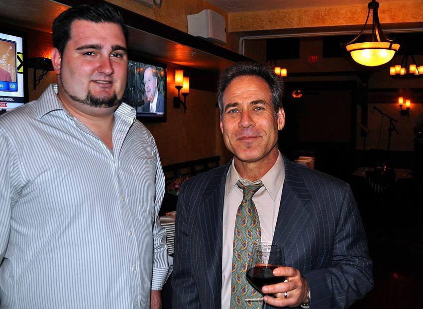 Daniel Oâ€™Connor, owner of the Irish Pub on Main, and David Shapiro