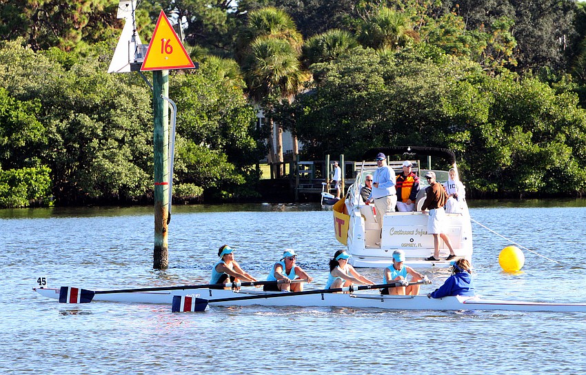 Lemon Bay came in fourth in the Womens Masters 4X division.