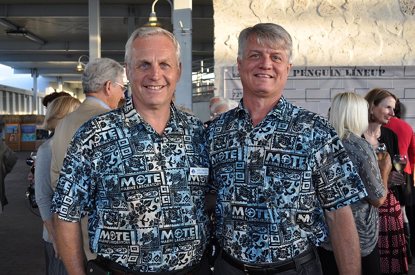 Derek Templeton and Michael Henry with Mote