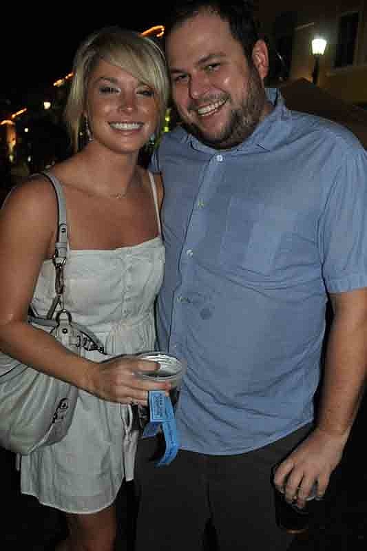 Heidi Zwiesler and Bryce Nill enjoyed the evening together.