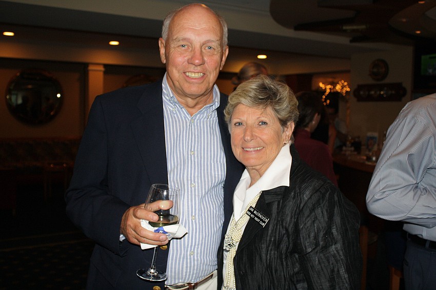 Blair and Jan McCracken pose for a photo.