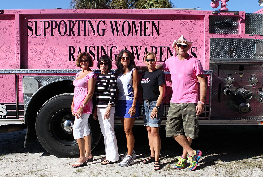 Chris Meyers, Lynn Walters, Mary Lou Johnson, Angela Long and Dusty Showers