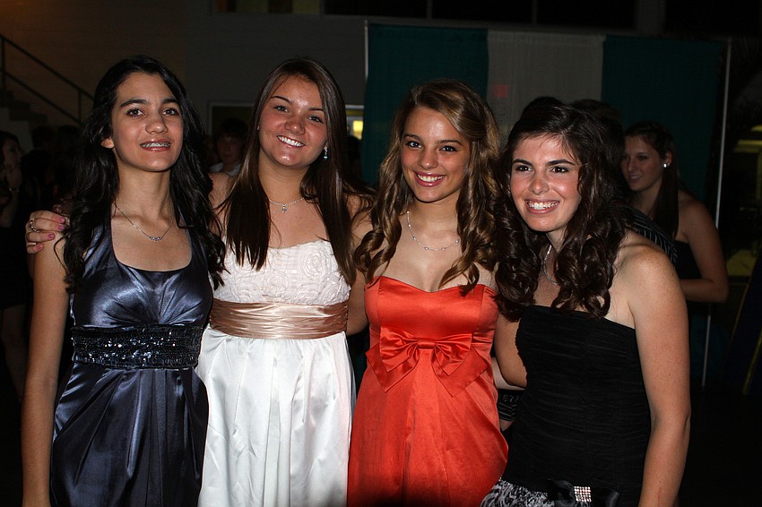 Lauren Bedak, Megan Custode, Jasmine Dahlby and Lauren Richard