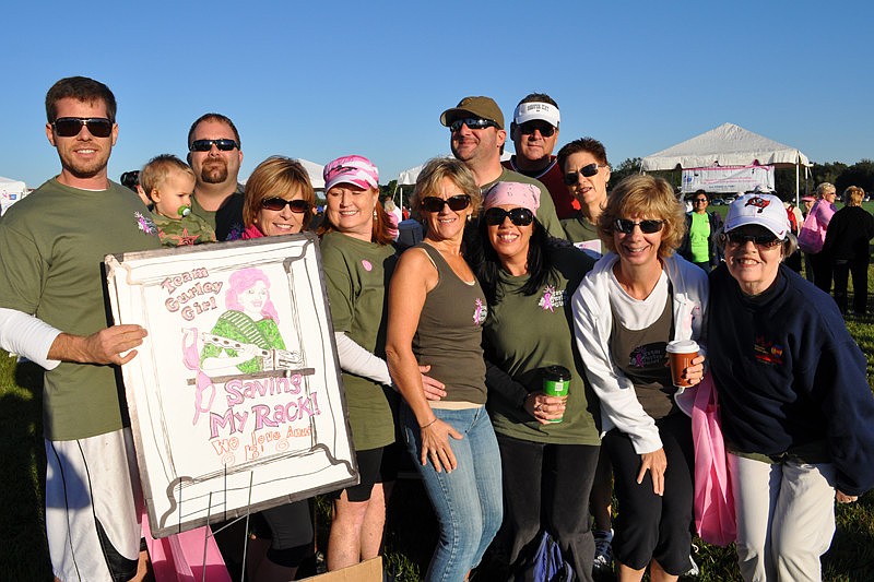 Survivor Barbara Gurley had more than 70 people on her team, 