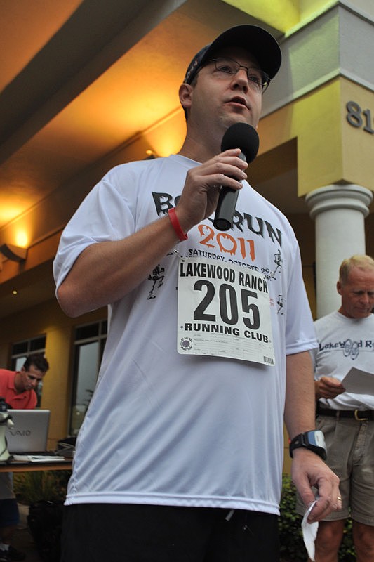 Sabal Harbour resident Nick Tullio shared with participants about his son Graysonâ€™s diagnosis of muscular dystrophy.