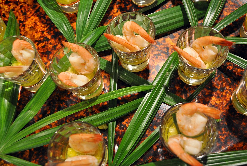 Shot glass shrimp