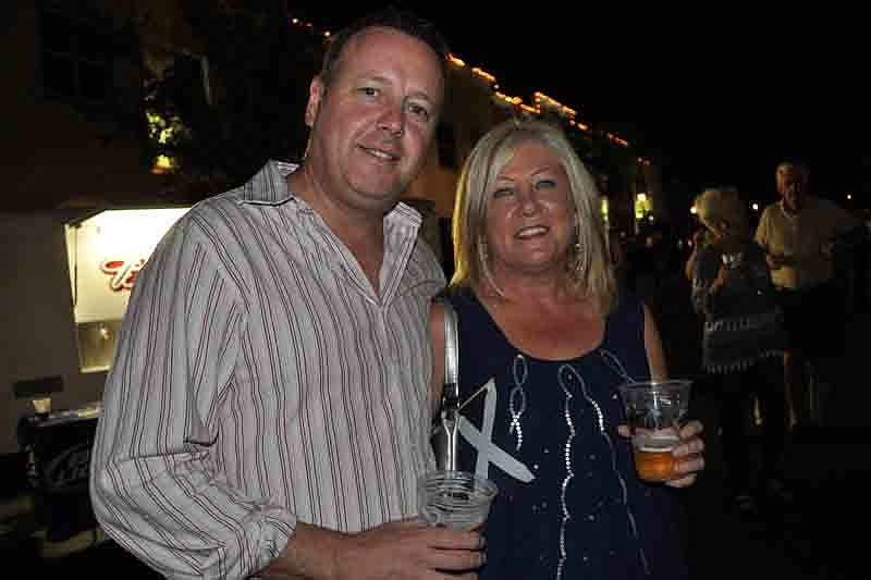 Lakewood Ranch residents Chris and Jill Howe came out to support MacAllisters.