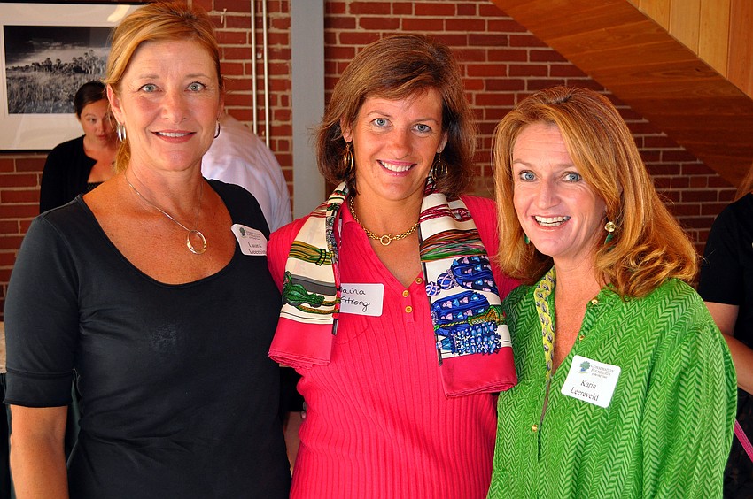 Laura Leeming, Daina Strong and Karin Leereveld