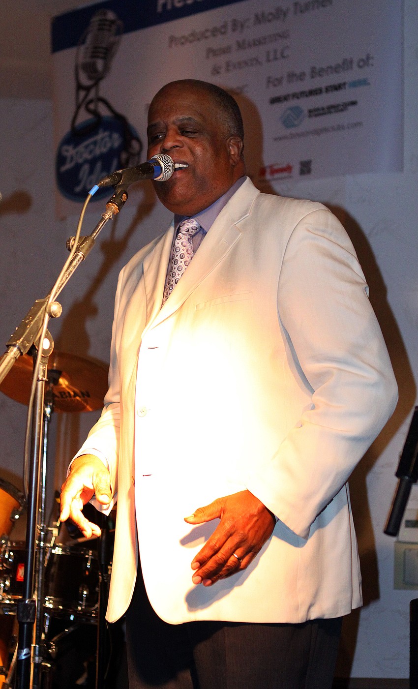 Dr. Randall Morgan croons with his band Soul Sensations Thursday, Oct. 14 during Dr. Idol at Michaelâ€™s on East.