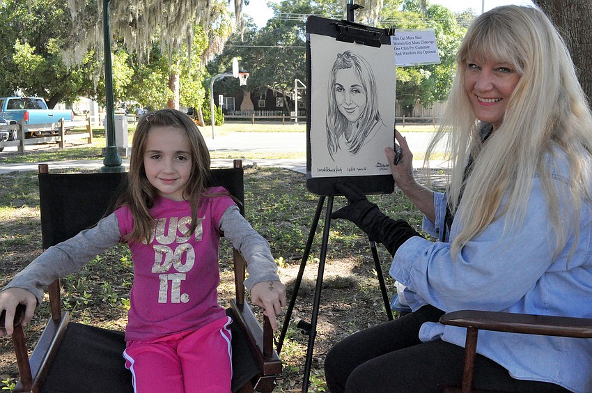 Lydia Gill, 7, had her 