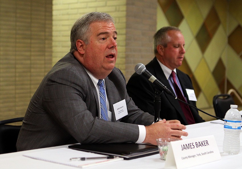 James Baker, manager of York County, S.C.