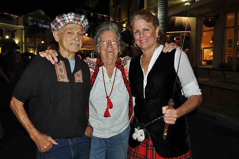 Demetri and Shirley Babiak with Elizabeth Gies
