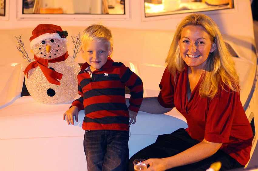 Max, 3, and Kim Ruzck