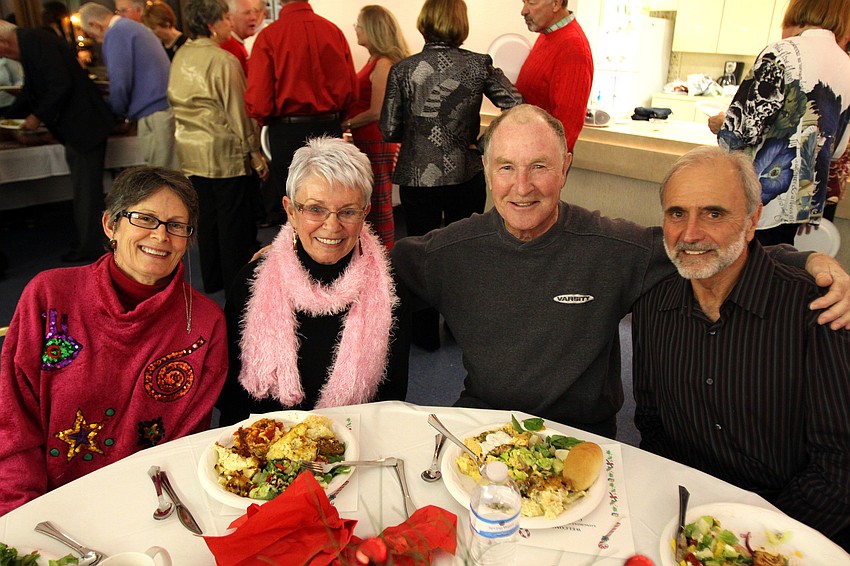 Terri Noyes, Gail and Des Wyer and Al Clarizia