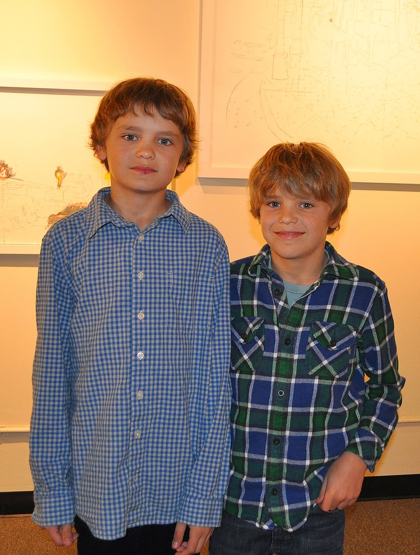 Noah, 11, and Liam, 9, Strenk