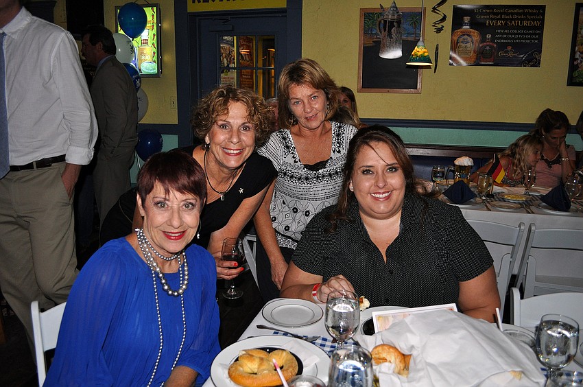 Joan Woods, Bobbie Tuccinardi, Janet Strauser and Jeris Tuccinardi