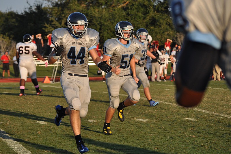 ODA's football team fought hard.