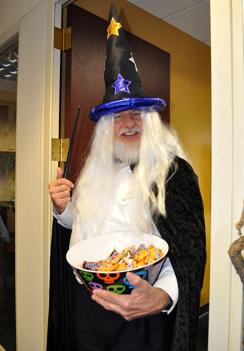 Martin Moore as Dumbledore