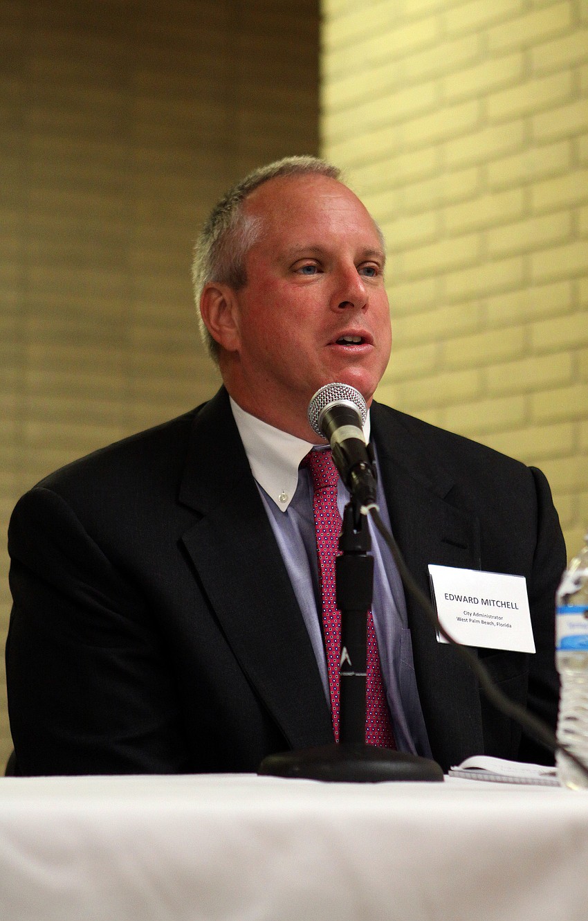 Edward Mitchell, administrator of West Palm Beach