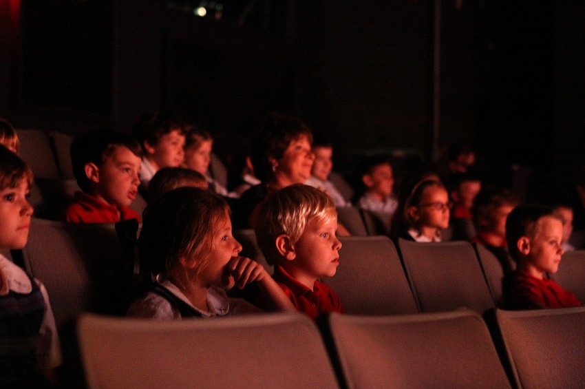 Students were captivated by Florida Studio Theatreâ€™s â€œJack and the Enchanted Beanstalkâ€ Tuesday, Sept. 27 at the Gompertz Theatre.