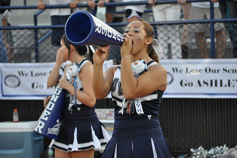 Sierra Dickerson cheered her heart out.