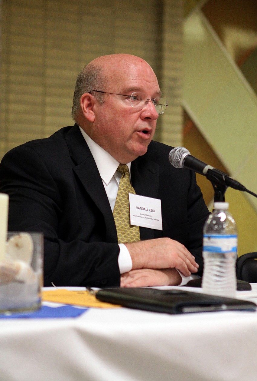 Randall Reid, manager of Alachua County