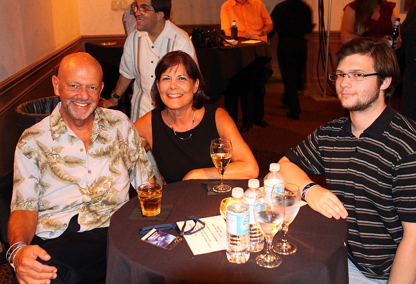 Arnold Richman, Ginny Davenport and Tom Koser
